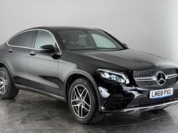 Black Used 2018 Mercedes GLC220 AMG Line Premium Coupe | £27,300 (Fair price)