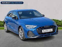 Blue Used 2025 Audi A3 Black Edition Hatchback | £32,018 (Expensive)