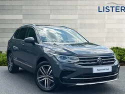 Dolphin grey Used 2021 VW Tiguan Elegance SUV | £24,490 (Fair price)