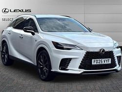 F sport white Used 2025 Lexus RX450h+ Sport Design Packet SUV | £56,895