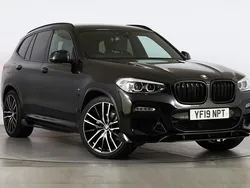 Black Used 2019 BMW X3 M Sport SUV | £24,500 (A bit pricey)