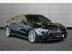 Black Used 2024 Mercedes CLA180 AMG Line Premium Sedan | £28,993 (Fair price)