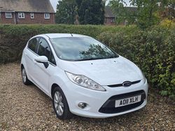 White Used 2011 Ford Fiesta Zetec Hatchback | £3,850 (A bit pricey)