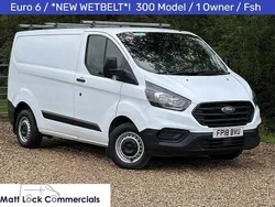 White Used 2018 Ford Transit Custom | £9,995 (Good price)