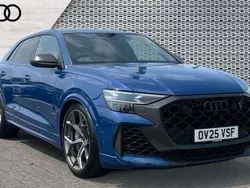 Blue New 2025 Audi RS Q8 Design SUV | £126,378