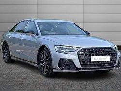 Silver New 2025 Audi A8 Black Edition Sedan | £64,750