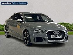 Grey Used 2018 Audi RS3 Sport Hatchback | £34,499 (A bit pricey)