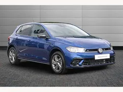 Reef blue Used 2025 VW Polo R-line Hatchback | £23,650 (A bit pricey)