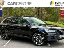 Black Used 2018 Audi Q7 Black Edition SUV | £29,300 (Fair price)