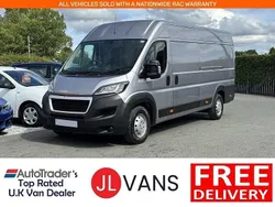 Grey Used 2021 Peugeot Boxer Van | £13,985 (Expensive)