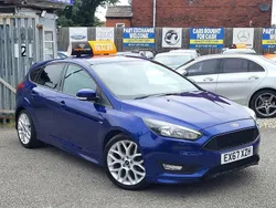 Blue Used 2017 Ford Focus ST-Line Hatchback | £4,495 (Good price)