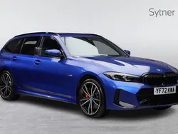 Blue Used 2022 BMW 330e M Sport Estate | £30,500 (Expensive)