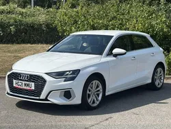 White Used 2021 Audi A3 Sportback Sport Hatchback | £17,600 (Fair price)