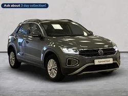 Grey Used 2022 VW T-Roc Life SUV | £18,830 (Fair price)