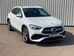 White Used 2021 Mercedes GLA180 AMG Line Premium SUV | £23,500 (Fair price)