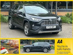 Black Used 2021 Toyota RAV4 Hybrid Design SUV | £13,400 (Fair price)