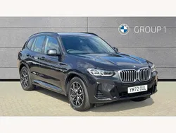 Grey Used 2023 BMW X3 M Sport SUV | £41,095 (Fair price)