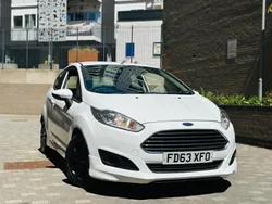 White Used 2014 Ford Fiesta Zetec Hatchback | £2,798 (Fair price)
