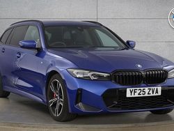 Blue Used 2025 BMW 320 M Sport Estate | £34,990 (A bit pricey)