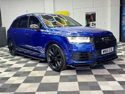 Blue Used 2016 Audi SQ7 Advanced SUV | £29,950 (Fair price)