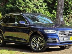 Blue Used 2018 Audi Q5 S-Line SUV | £19,750 (Fair price)