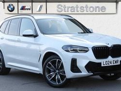 White Used 2024 BMW X3 M Sport SUV | £39,250 (Fair price)