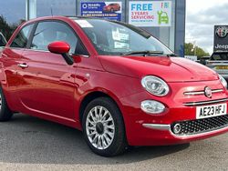 Red Used 2023 Fiat 500 S Hatchback | £10,250 (Fair price)