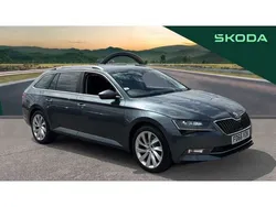 Grey Used 2016 Skoda Superb SE L Executive Estate | £16,485 (Fair price)