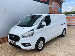 White Used 2022 Ford Transit Custom Limited | £12,495 (Fair price)