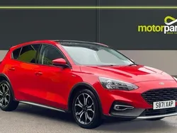 Red Used 2022 Ford Focus Active X Hatchback | £15,197 (Good price)