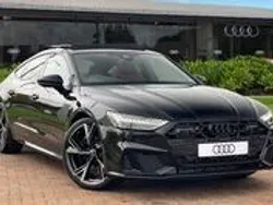 Black New 2025 Audi S7 Sportback Black Edition Hatchback | £70,045