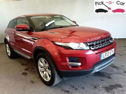 Red Used 2013 Land Rover Range Rover evoque Pure SUV | £6,795 (Super price)