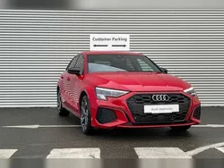 Tango red metallic Used 2023 Audi A3 Sportback e-tron Competition Sedan | £28,625 (Fair price)