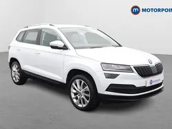 White Used 2021 Skoda Karoq SE L SUV | £19,299 (Fair price)