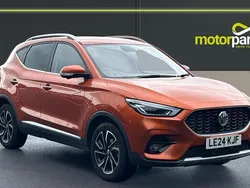 Hoxton orange metallic Used 2024 MG ZS Exclusive Sedan | £15,500 (Good price)