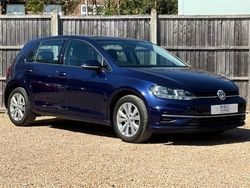 Blue Used 2017 VW Golf VII SE Hatchback | £11,690 (Fair price)