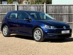 Blue Used 2017 VW Golf VII SE Hatchback | £11,690 (Fair price)