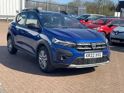 Blue Used 2022 Dacia Sandero Essentiel Hatchback | £10,895 (Good price)