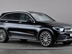 Black Used 2020 Mercedes GLC300 AMG Line Premium SUV | £25,977 (Fair price)