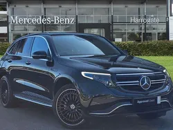 Black Used 2022 Mercedes EQC400 AMG Line Premium Plus SUV | £33,300 (A bit pricey)