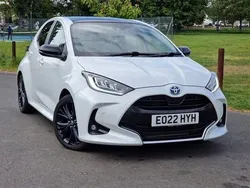 White Used 2022 Toyota Yaris Hatchback | £14,995 (Fair price)