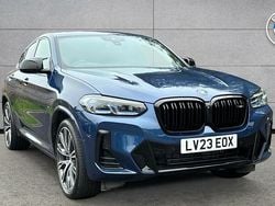 Blue Used 2023 BMW X4 M Sport SUV | £50,917 (Fair price)