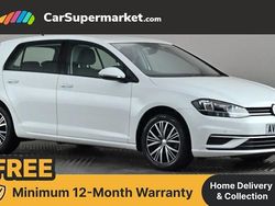 White Used 2018 VW Golf VII SE Hatchback | £13,697 (Good price)