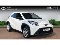 White Used 2022 Toyota Aygo PURE Hatchback | £11,515 (Good price)