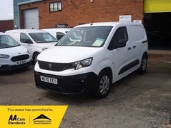 White Used 2020 Peugeot Partner S MPV | £8,394 (Fair price)