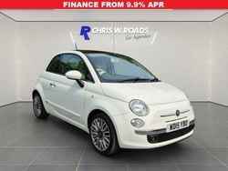 White Used 2015 Fiat 500 Lounge Hatchback | £5,250 (Good price)