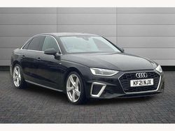 Black Used 2021 Audi A4 S-Line Sedan | £22,650 (Fair price)