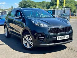 Black Used 2016 Kia Sportage 2 SUV | £7,390 (Fair price)