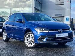 Blue Used 2022 VW Polo Style Hatchback | £14,995 (Fair price)