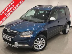 Blue Used 2016 Skoda Yeti Business Line SUV | £10,990 (Fair price)